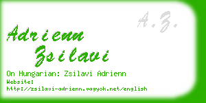 adrienn zsilavi business card